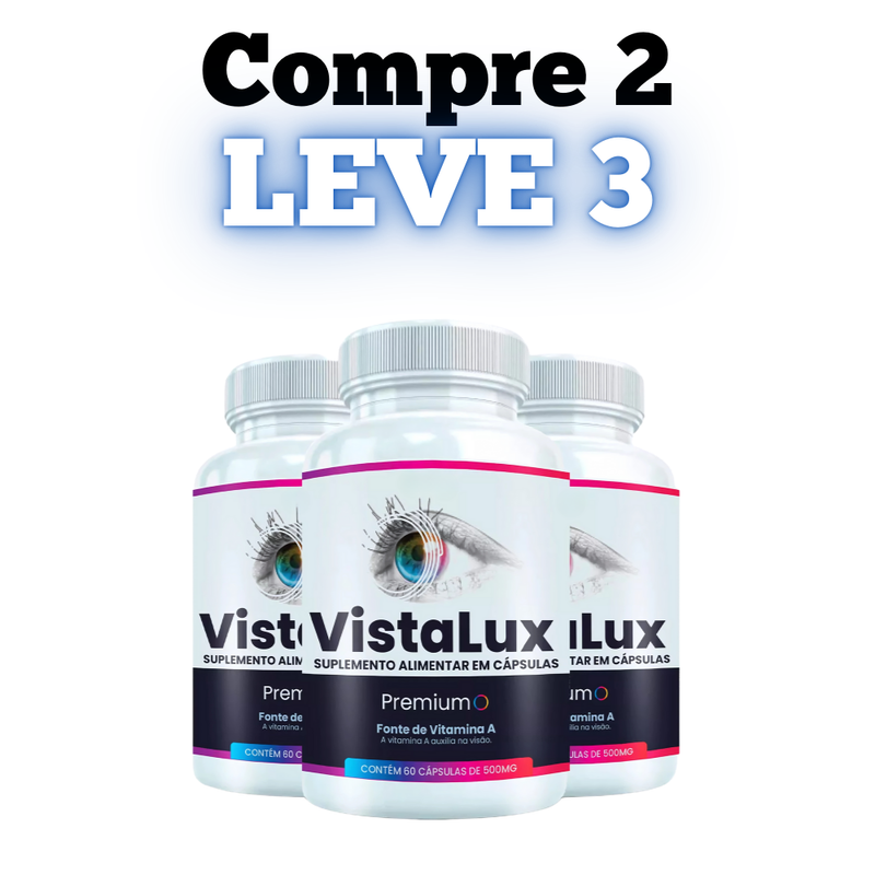 VistaLux 60cp - Proteja Seus Olhos e Volte a Ver Com Clareza - Promoção Exclusiva + Frete Grátis