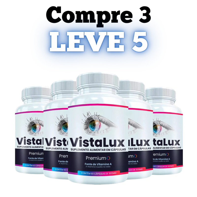 VistaLux 60cp - Proteja Seus Olhos e Volte a Ver Com Clareza - Promoção Exclusiva + Frete Grátis