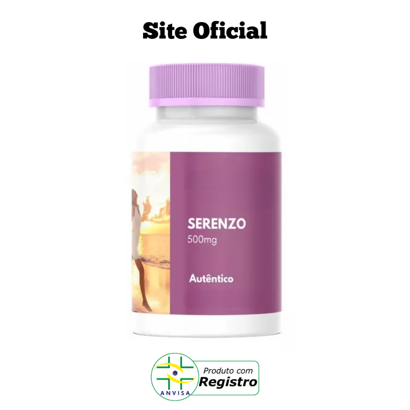Serenzo Original 60cp - Suplemento Natural! - Promoção Exclusiva + Frete Grátis