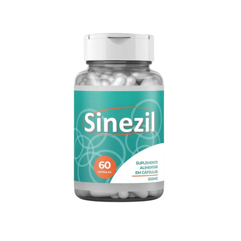 Sinezil Original 60cp - A Solução Para Sua Rinite e Sinusite - Promoção Exclusiva + Frete Grátis