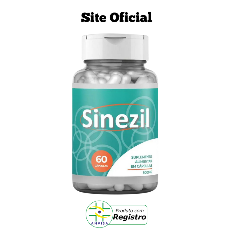Sinezil Original 60cp - A Solução Para Sua Rinite e Sinusite - Promoção Exclusiva + Frete Grátis