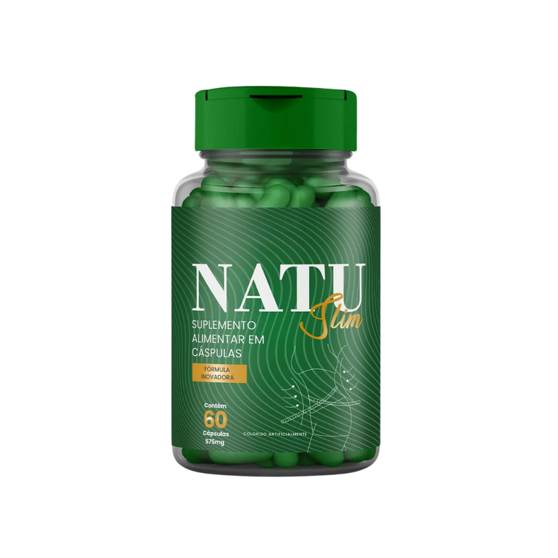 Natu Slim 60cp - A Solução Para Gordura Localizada - Promoção Exclusiva + Frete Grátis