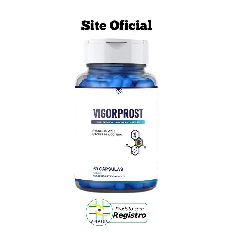 Vigorprost Original 60cp - Suplemento Natural! - Promoção Exclusiva + Frete Grátis