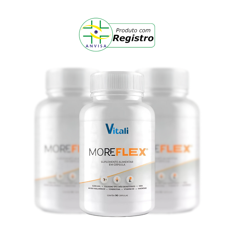 Moreflex Original 90cp. - Alívio Rápido das Articulações! - Promoção Oficial com Frete Grátis