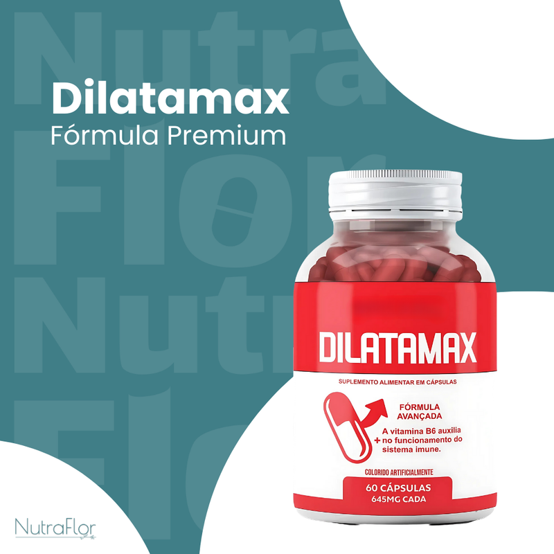 Dilatamax Original 60cp - Suplemento Natural - Promoção Exclusiva + Frete Grátis