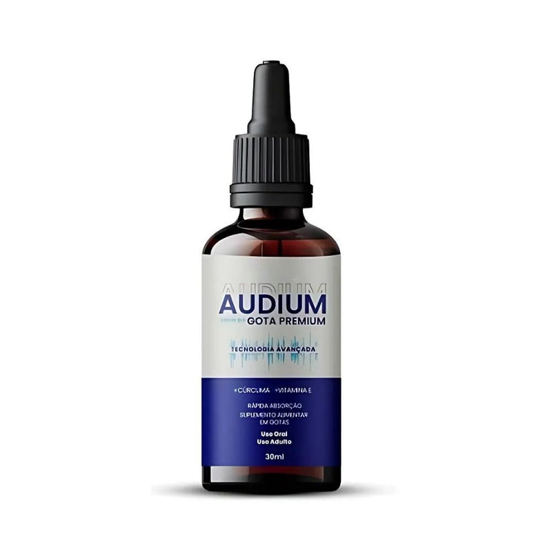Audium Gota Premium Original 30ml - Suplemento Natural - Promoção Exclusiva + Frete Grátis