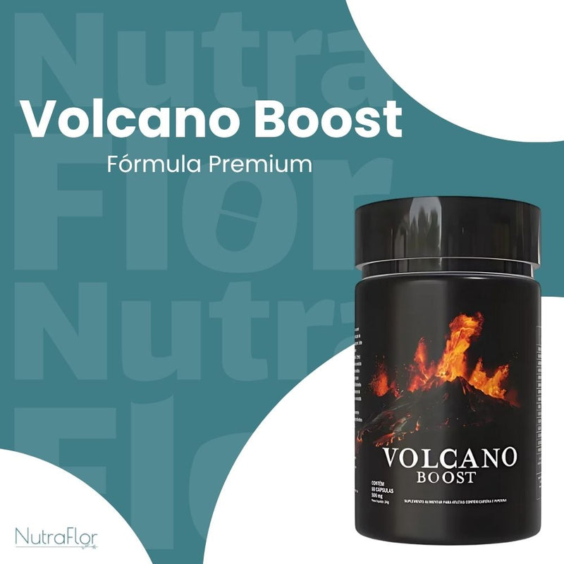 Volcano Boost Original 60cp - Suplemento Natural - Promoção Exclusiva + Frete Grátis