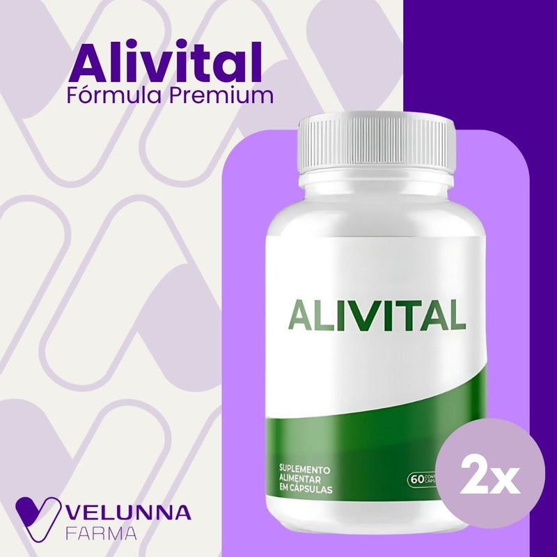 Alivital Original 60cp - Suplemento Natural - Promoção Exclusiva + Frete Grátis