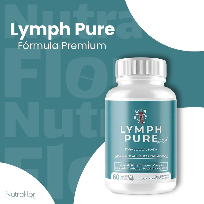 Lymph Pure Original 60cp - Suplemento Natural - Promoção Exclusiva + Frete Grátis