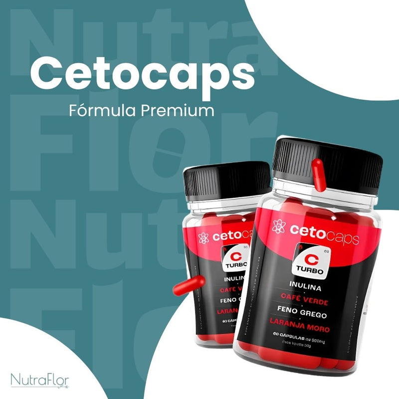 Cetocaps Original 60cp - Suplemento Natural - Promoção Exclusiva + Frete Grátis
