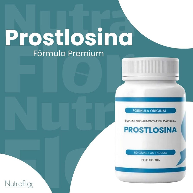 Prostlosina 500mg Original 60cp - Suplemento Natural - Promoção Exclusiva + Frete Grátis