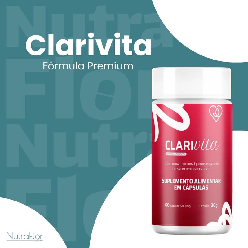 Clarivita Original 60cp - Suplemento Natural - Promoção Exclusiva + Frete Grátis
