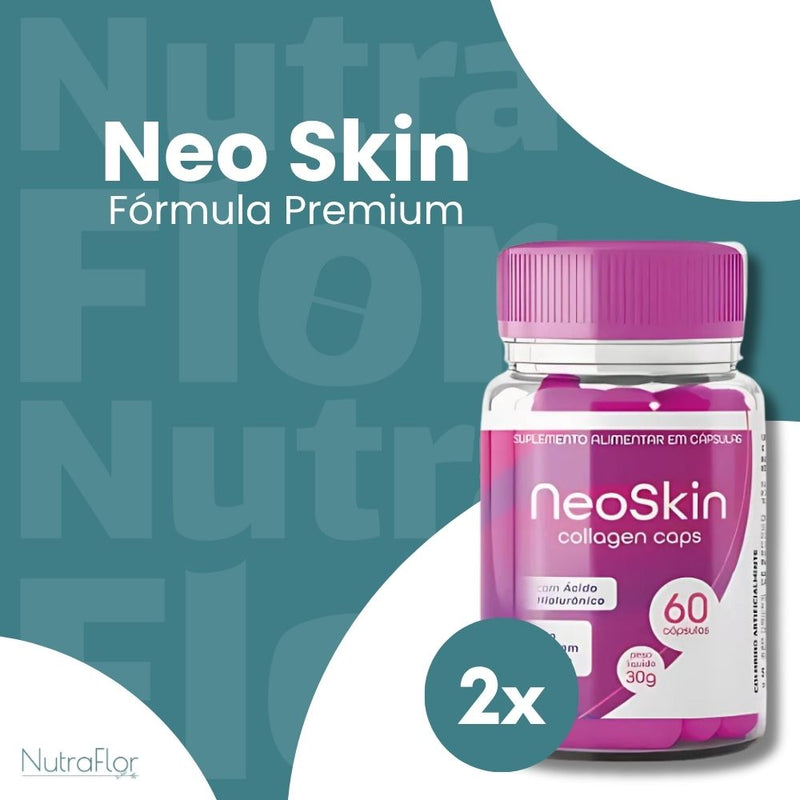 Neo Skin Original 60cp - Suplemento Natural - Promoção Exclusiva + Frete Grátis