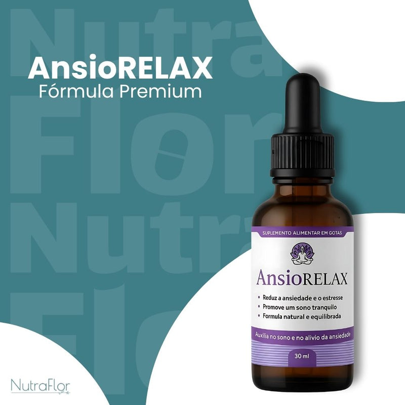 AnsioRELAX Original 30ml - Suplemento Natural - Promoção Exclusiva + Frete Grátis