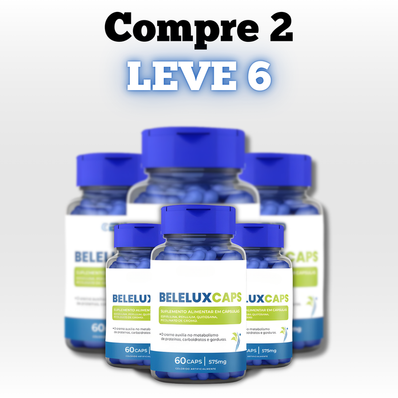 BeleluxCaps Original 60cp - Suplemento Natural! - Promoção Exclusiva + Frete Grátis