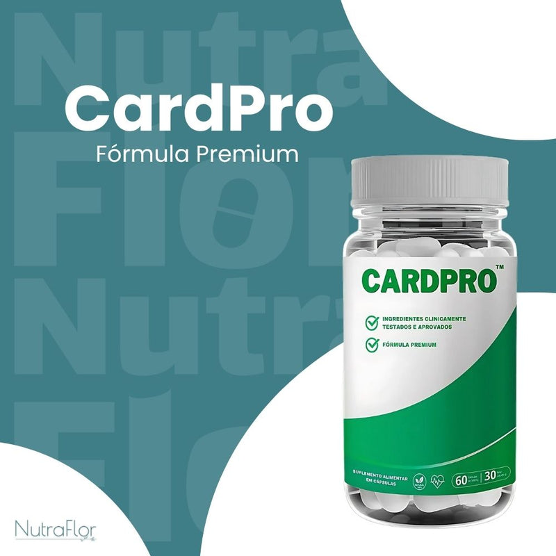 CardPro Original 60cp - Suplemento Natural - Promoção Exclusiva + Frete Grátis