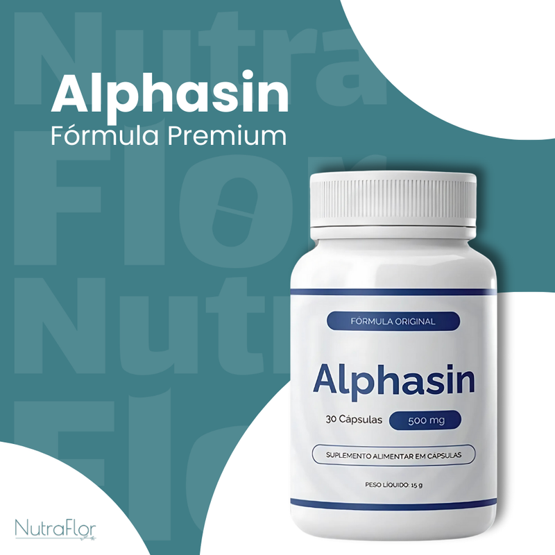 Alphasin Original 30cp - Suplemento Natural - Promoção Exclusiva + Frete Grátis