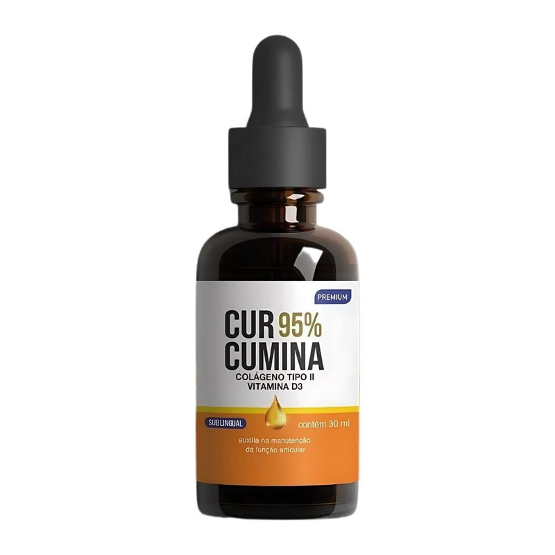 Curcumina 95% Original 30ml - Suplemento Natural - Promoção Exclusiva + Frete Grátis