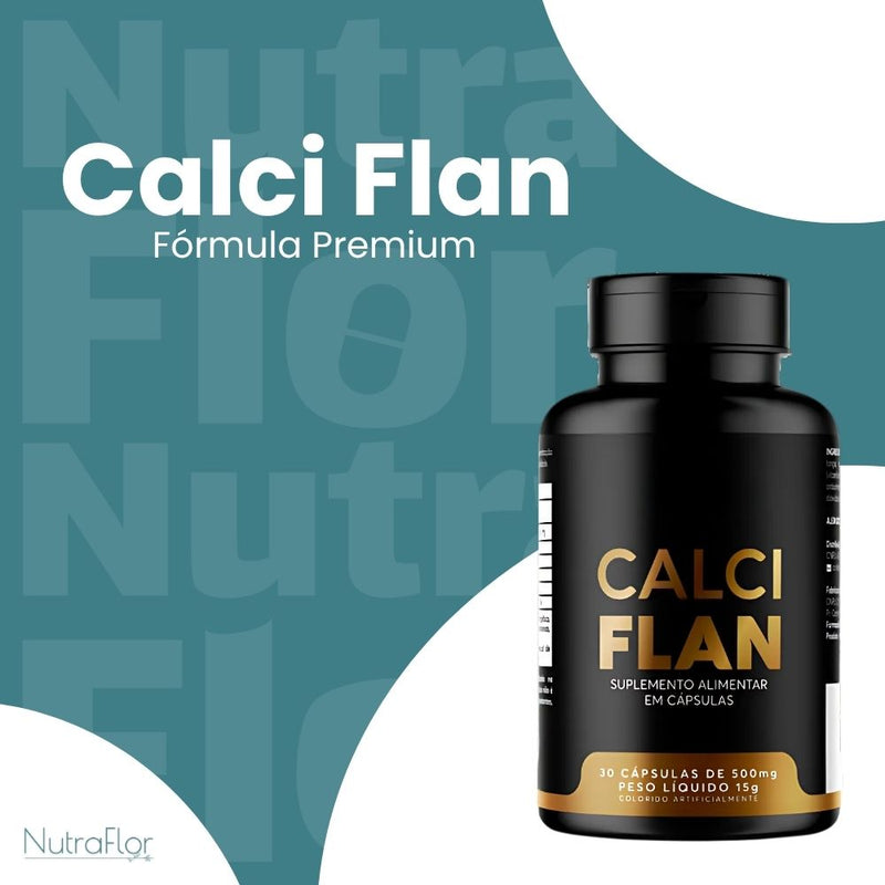 CalciFlan Original 60cp - Suplemento Natural - Promoção Exclusiva + Frete Grátis