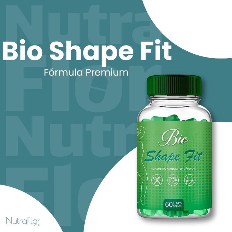 Bio Shape Fit Original 60cp - Suplemento Natural - Promoção Exclusiva + Frete Grátis