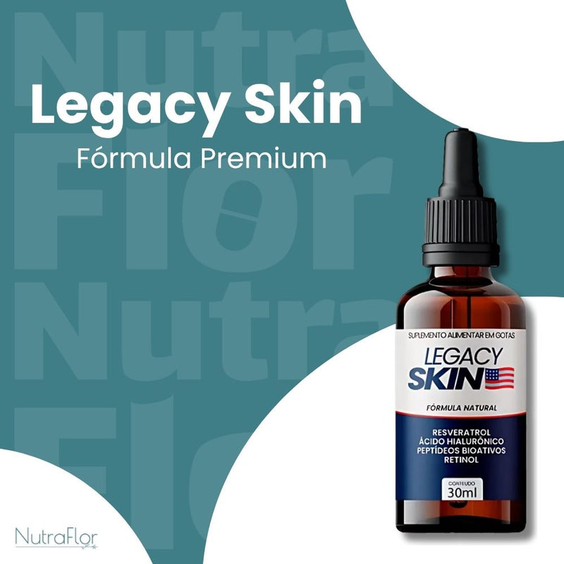 Legacy Skin Original 30ml - Suplemento Natural - Promoção Exclusiva + Frete Grátis