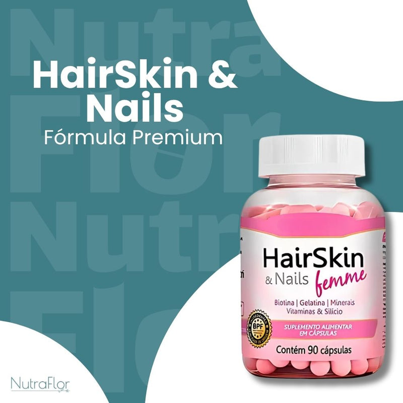 Hair Skin & Nails Original 90cp - Suplemento Natural - Promoção Exclusiva + Frete Grátis