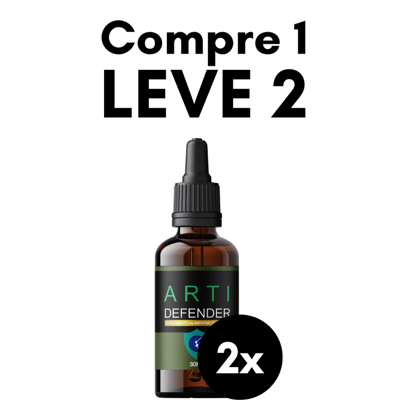 Arti Defender Original 30ml - Suplemento Natural - Promoção Exclusiva + Frete Grátis
