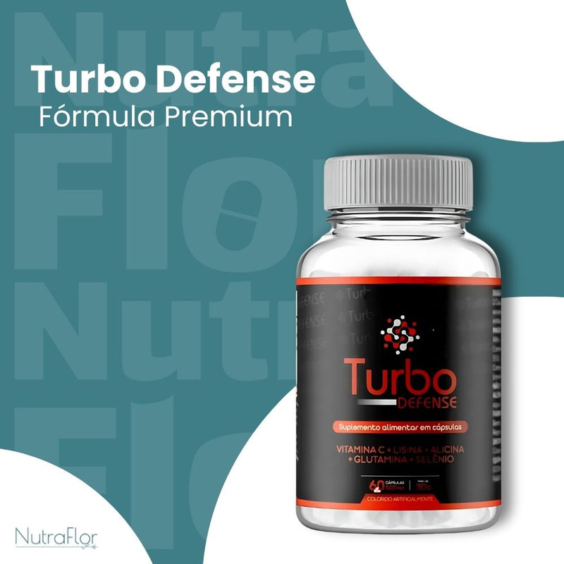 Turbo Defense Original 60cp - Suplemento Natural - Promoção Exclusiva + Frete Grátis
