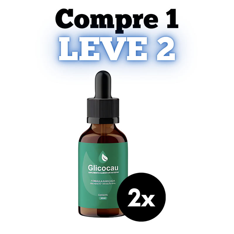 Glicocau Original 30ml - Suplemento Natural! - Promoção Exclusiva + Frete Grátis