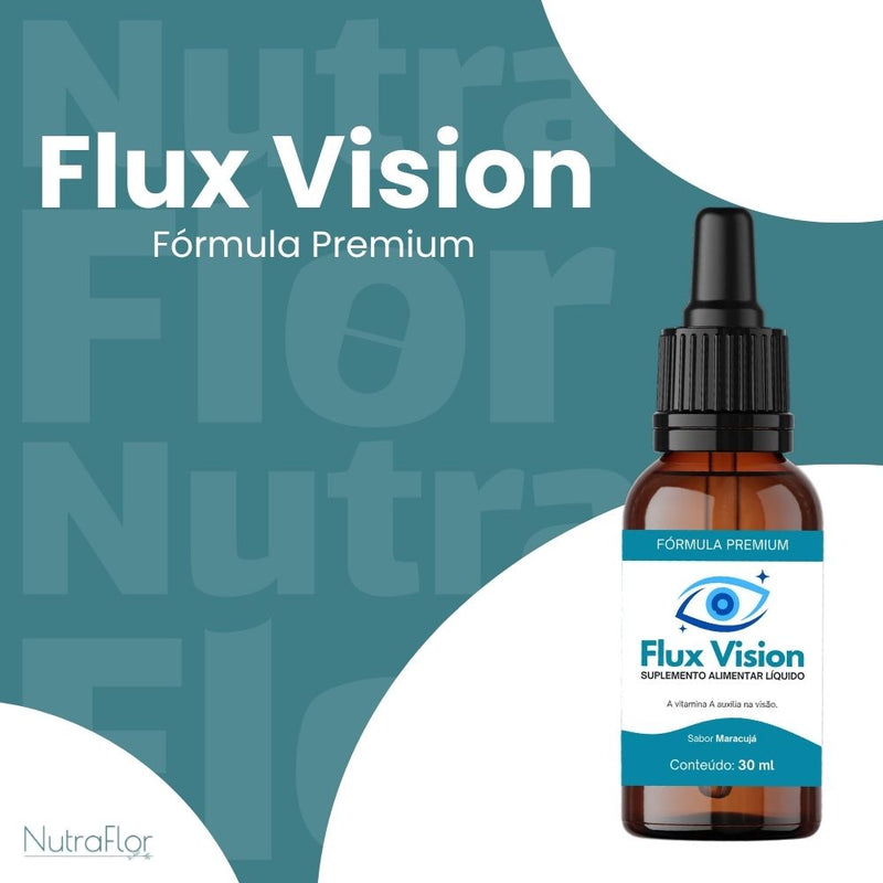 Flux Vision Original 30ml - Suplemento Natural - Promoção Exclusiva + Frete Grátis