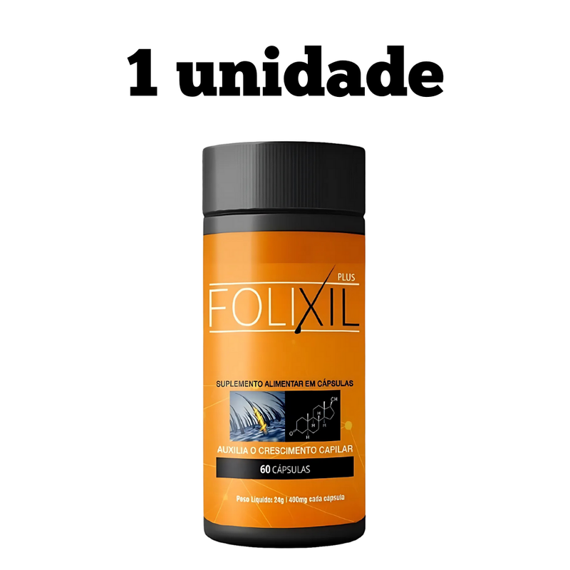 Folixil Original 60cp - Suplemento Natural - Promoção Exclusiva + Frete Grátis