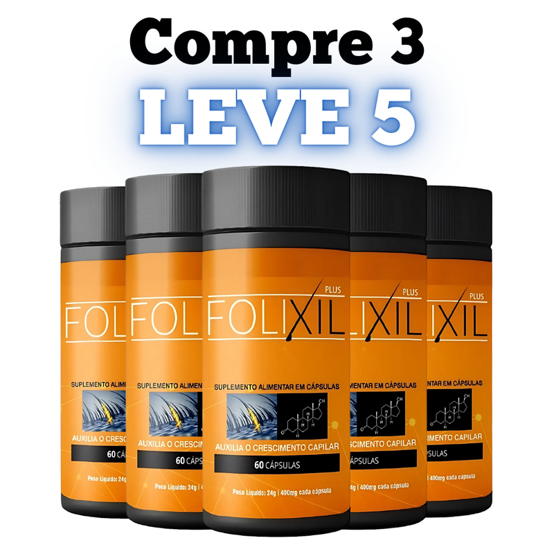 Folixil Original 60cp - Suplemento Natural - Promoção Exclusiva + Frete Grátis