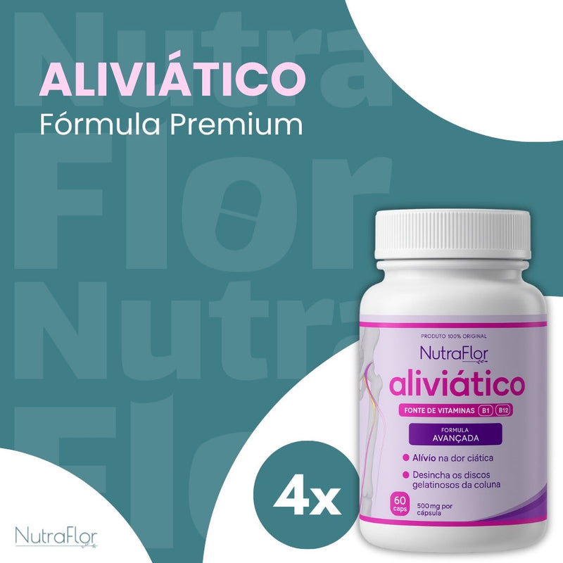 Aliviático Original 30cp - Suplemento Natural - Promoção Exclusiva + Frete Grátis