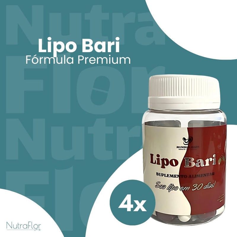 Lipo Bari Original 60cp - Suplemento Natural - Promoção Exclusiva + Frete Grátis