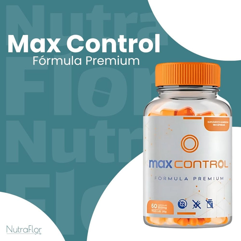 Max Control Original 60cp - Suplemento Natural! - Promoção Exclusiva + Frete Grátis