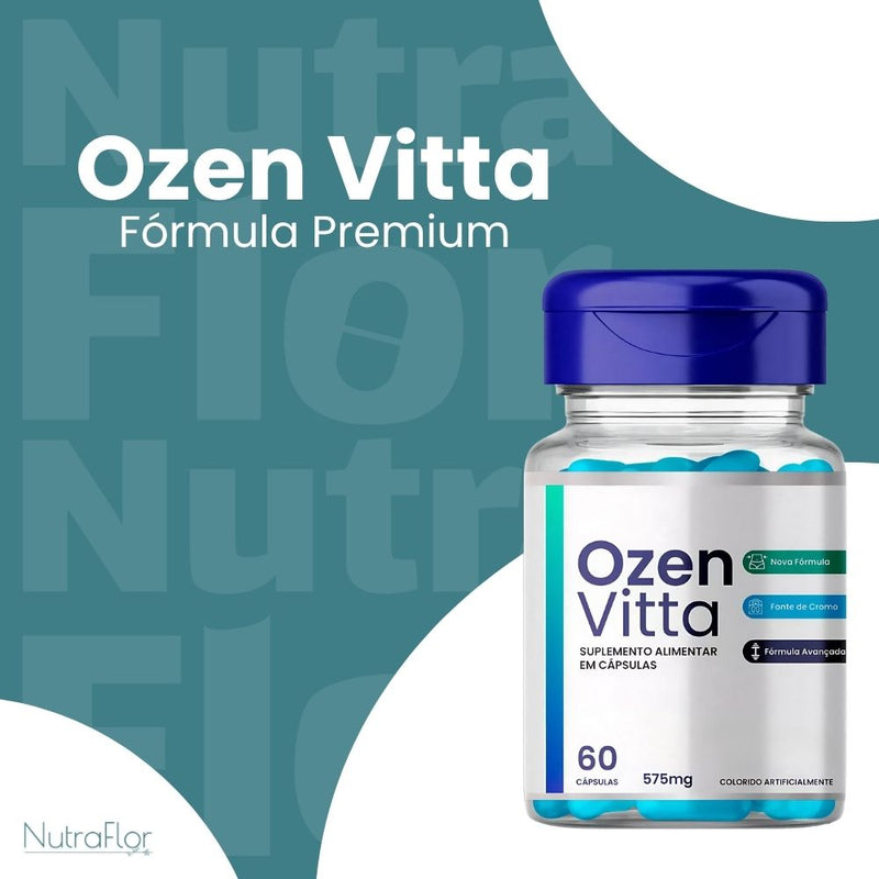 Ozen Vitta Original 60cp - Suplemento Natural - Promoção Exclusiva + Frete Grátis