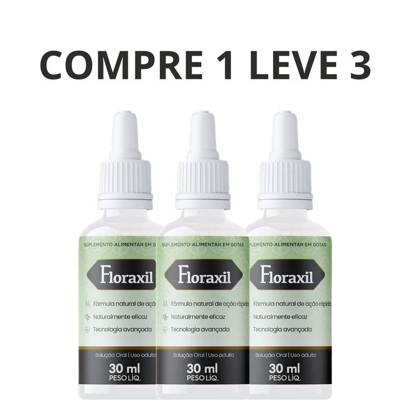 Floraxil Original 30ml - Viva bem com Floraxil! - Promoção Exclusiva + Frete Grátis