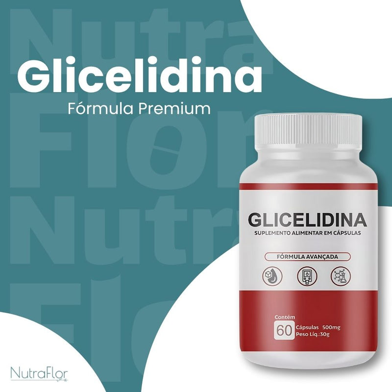 Glicelidina Original 60cp - Suplemento Natural - Promoção Exclusiva + Frete Grátis