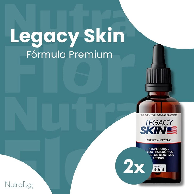 Legacy Skin Original 30ml - Suplemento Natural - Promoção Exclusiva + Frete Grátis