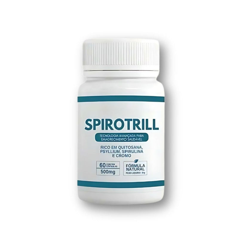 Spirotrill 60cp - Suplemento Natural - Promoção Exclusiva + Frete Grátis