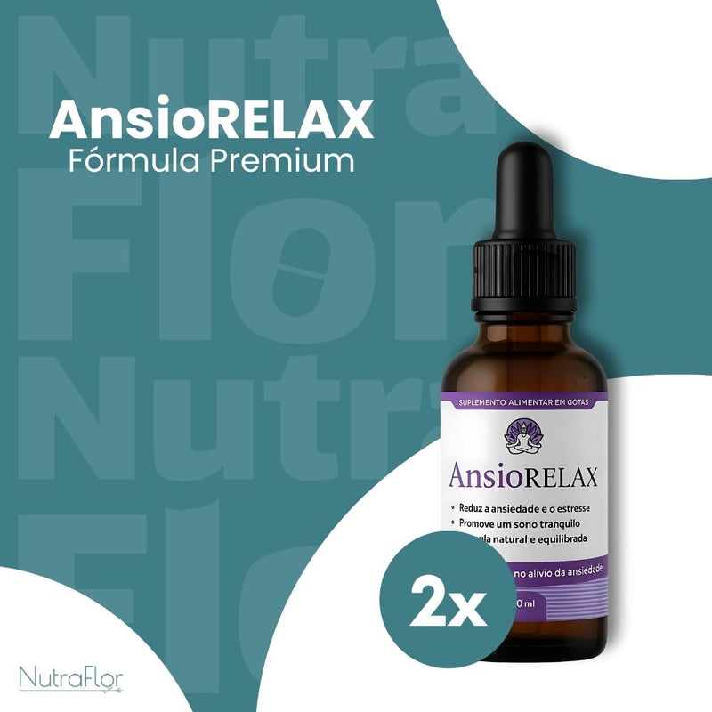 AnsioRELAX Original 30ml - Suplemento Natural - Promoção Exclusiva + Frete Grátis