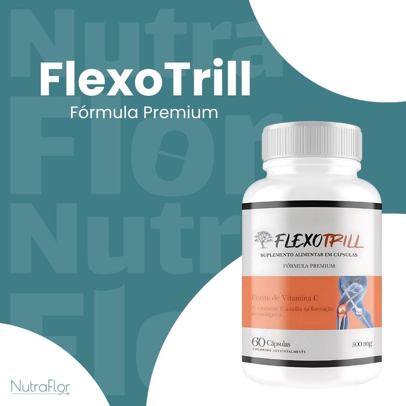 FlexoTrill Original 60cp - Suplemento Natural - Promoção Exclusiva + Frete Grátis