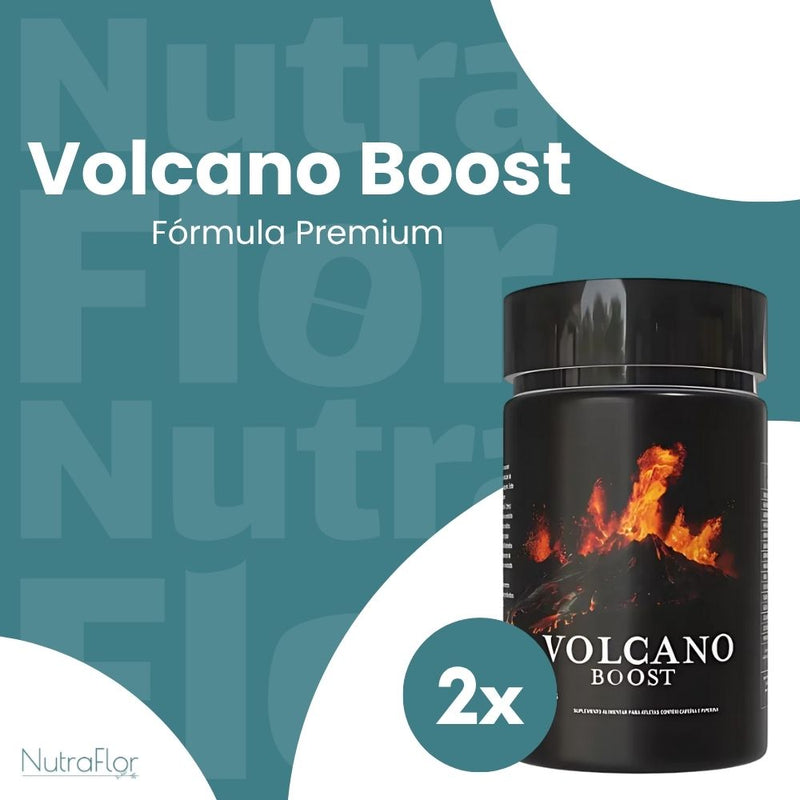Volcano Boost Original 60cp - Suplemento Natural - Promoção Exclusiva + Frete Grátis