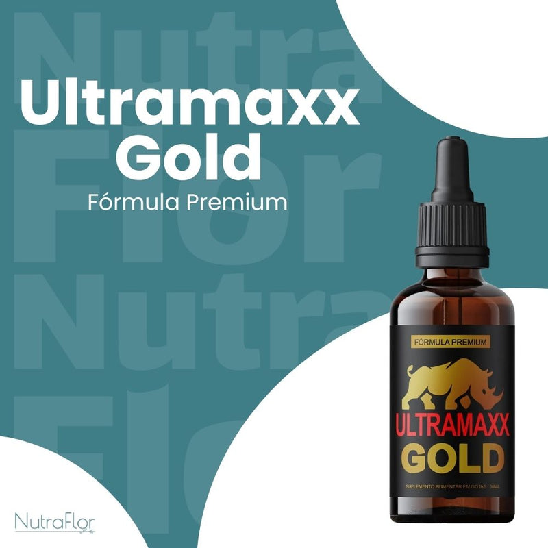 Ultramaxx Gold Original 30ml - Suplemento Natural - Promoção Exclusiva + Frete Grátis
