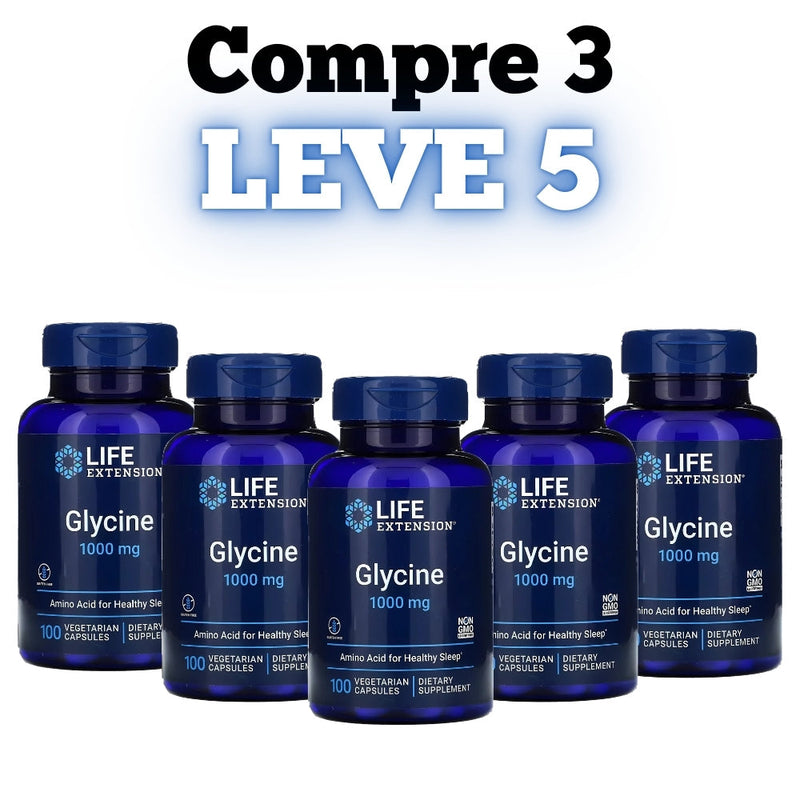 Glycine Original 100cp - Suplemento Natural - Promoção Exclusiva + Frete Grátis