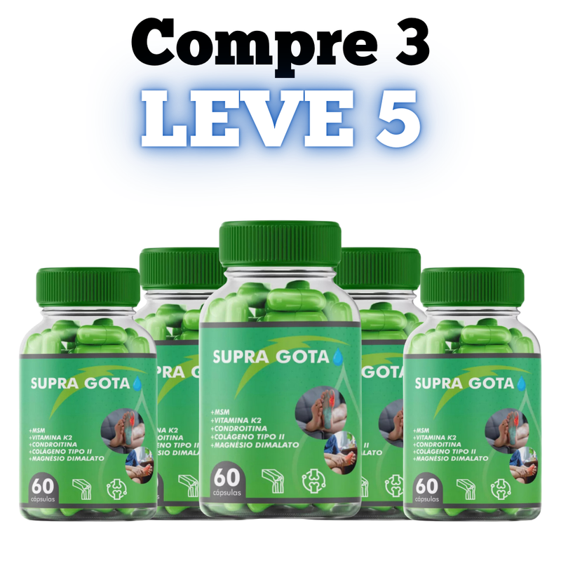 Supra Gota Original 60cp - Suplemento Natural! - Promoção Exclusiva + Frete Grátis