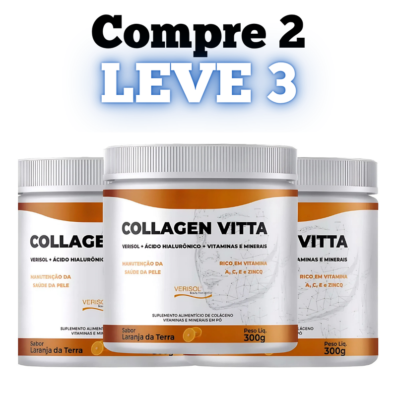 Collagen Vitta Original 300g - Suplemento Natural! - Promoção Exclusiva + Frete Grátis