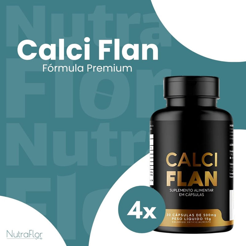 CalciFlan Original 60cp - Suplemento Natural - Promoção Exclusiva + Frete Grátis