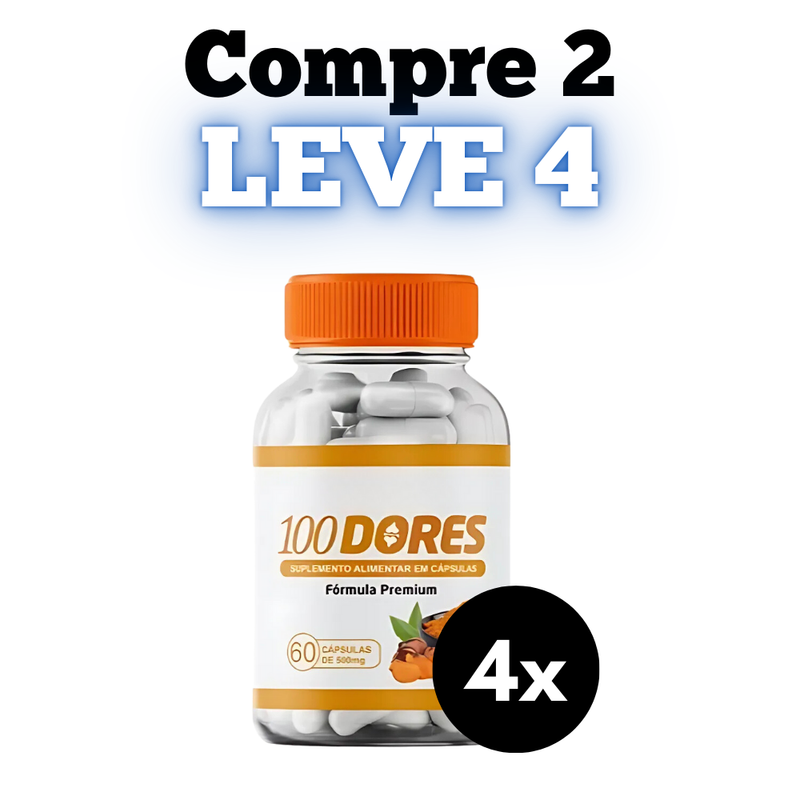 100Dores Original 30cp - Suplemento Natural - Promoção Exclusiva + Frete Grátis