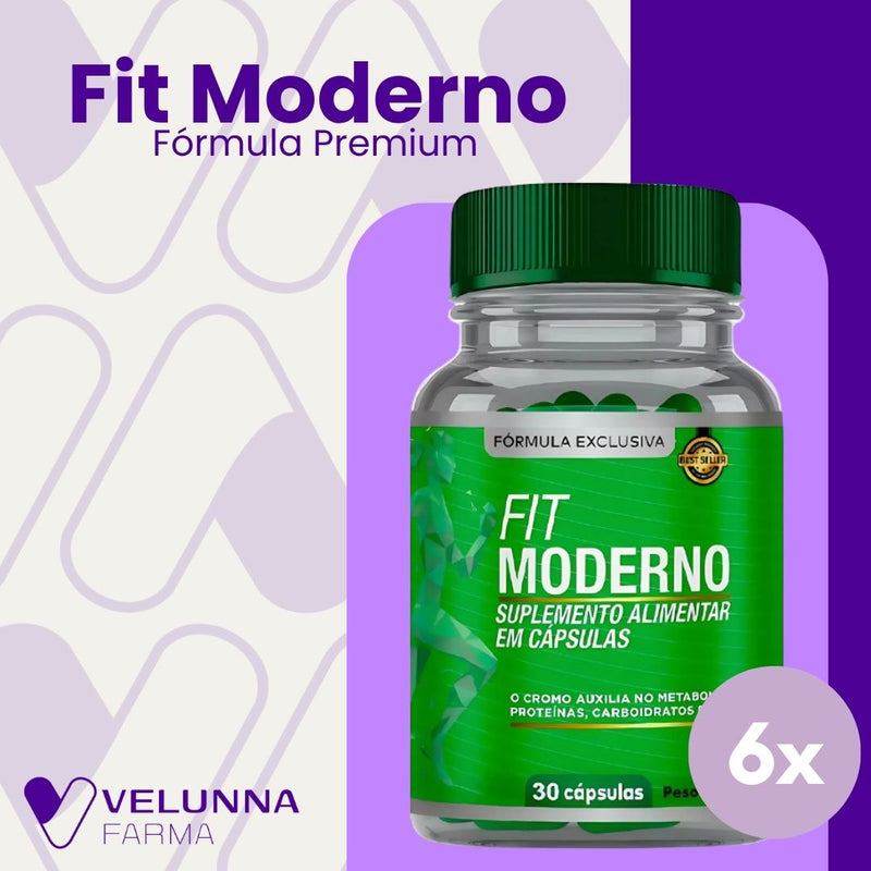 Fit Moderno Original 60cp - Suplemento Natural - Promoção Exclusiva + Frete Grátis